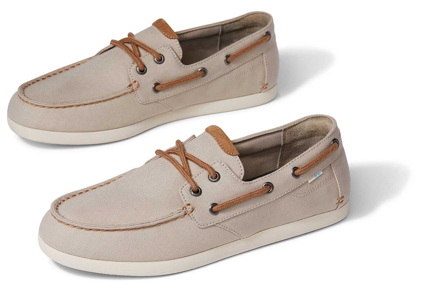 Toms Claremont Slip On Beige - Mens - 71029-IPJU